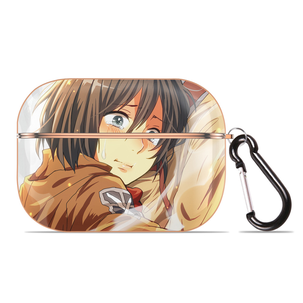 （画像用） 進撃の巨人 Attack on Titan 【AirPods Pro用】ハードシェル保護ケース｜耐衝撃・防指紋・カラビナ付き商品仕様