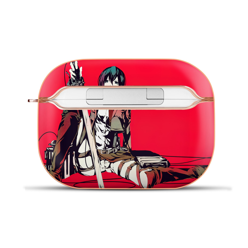 （画像用） 進撃の巨人 Attack on Titan 【AirPods Pro用】ハードシェル保護ケース｜耐衝撃・防指紋・カラビナ付き商品仕様