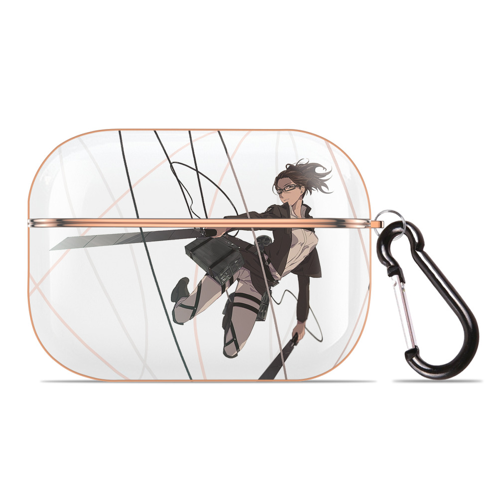 （画像用） 進撃の巨人 Attack on Titan 【AirPods Pro用】ハードシェル保護ケース｜耐衝撃・防指紋・カラビナ付き商品仕様