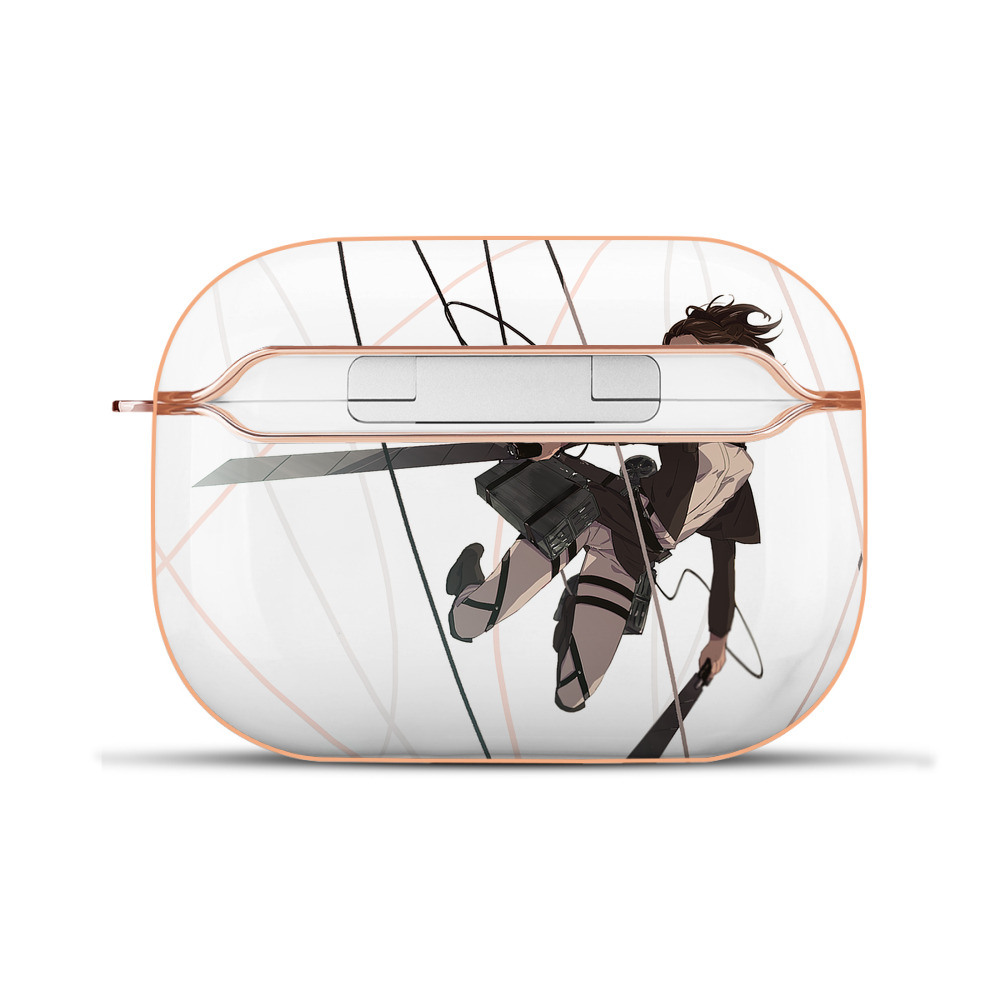 （画像用） 進撃の巨人 Attack on Titan 【AirPods Pro用】ハードシェル保護ケース｜耐衝撃・防指紋・カラビナ付き商品仕様