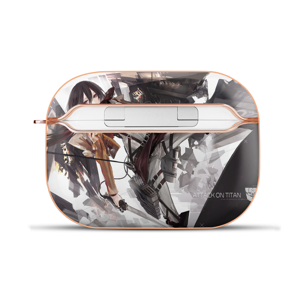 （画像用） 進撃の巨人 Attack on Titan 【AirPods Pro用】ハードシェル保護ケース｜耐衝撃・防指紋・カラビナ付き商品仕様