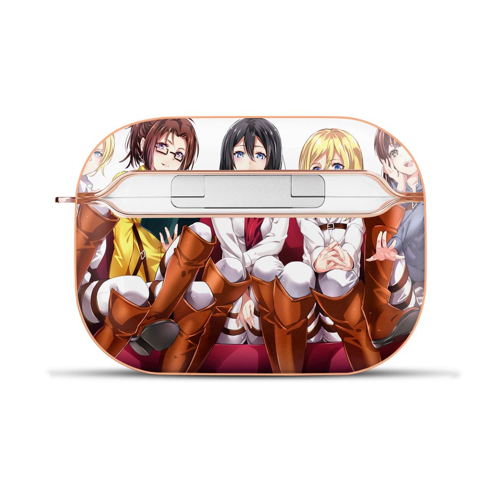 （画像用） 進撃の巨人 Attack on Titan 【AirPods Pro用】ハードシェル保護ケース｜耐衝撃・防指紋・カラビナ付き商品仕様