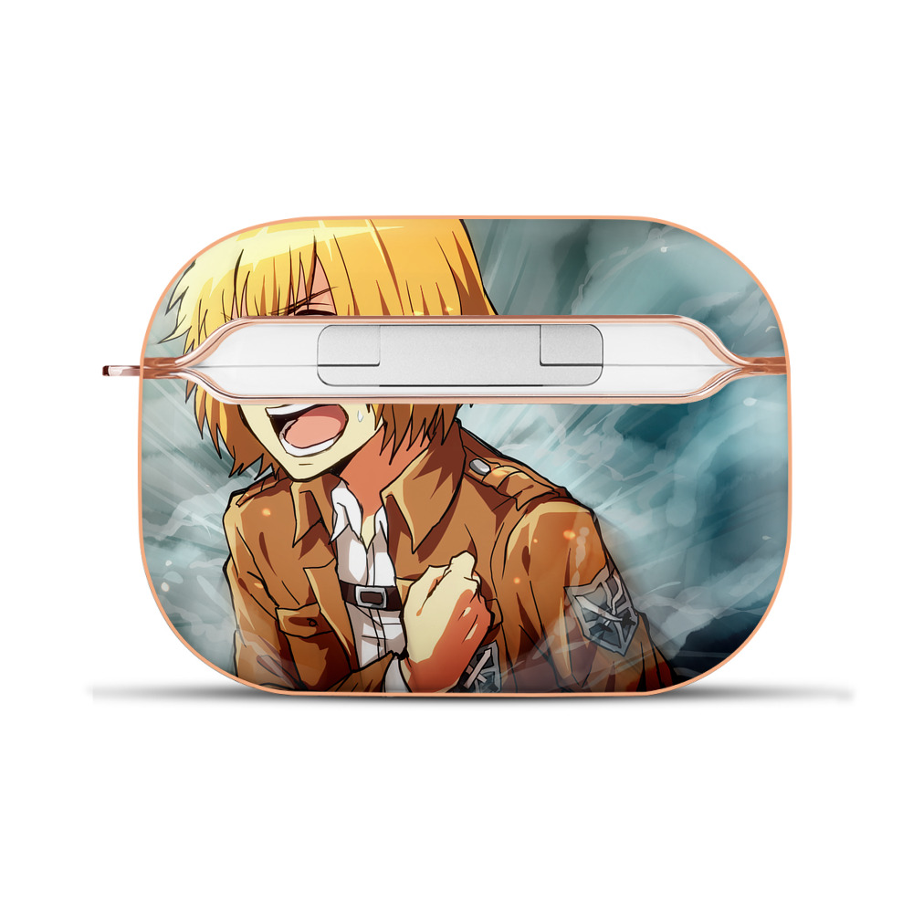 （画像用） 進撃の巨人 Attack on Titan 【AirPods Pro用】ハードシェル保護ケース｜耐衝撃・防指紋・カラビナ付き商品仕様
