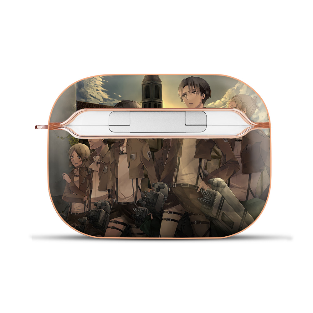（画像用） 進撃の巨人 Attack on Titan 【AirPods Pro用】ハードシェル保護ケース｜耐衝撃・防指紋・カラビナ付き商品仕様