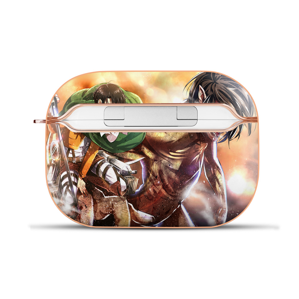 （画像用） 進撃の巨人 Attack on Titan 【AirPods Pro用】ハードシェル保護ケース｜耐衝撃・防指紋・カラビナ付き商品仕様