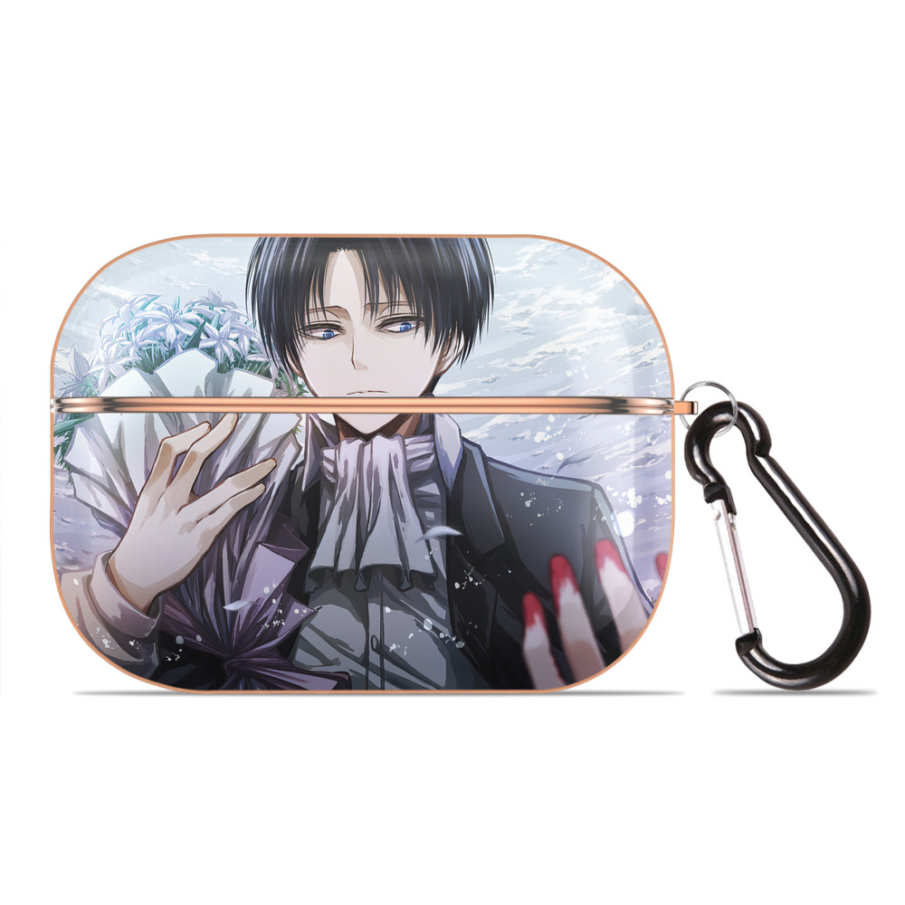 （画像用） 進撃の巨人 Attack on Titan 【AirPods Pro用】ハードシェル保護ケース｜耐衝撃・防指紋・カラビナ付き商品仕様