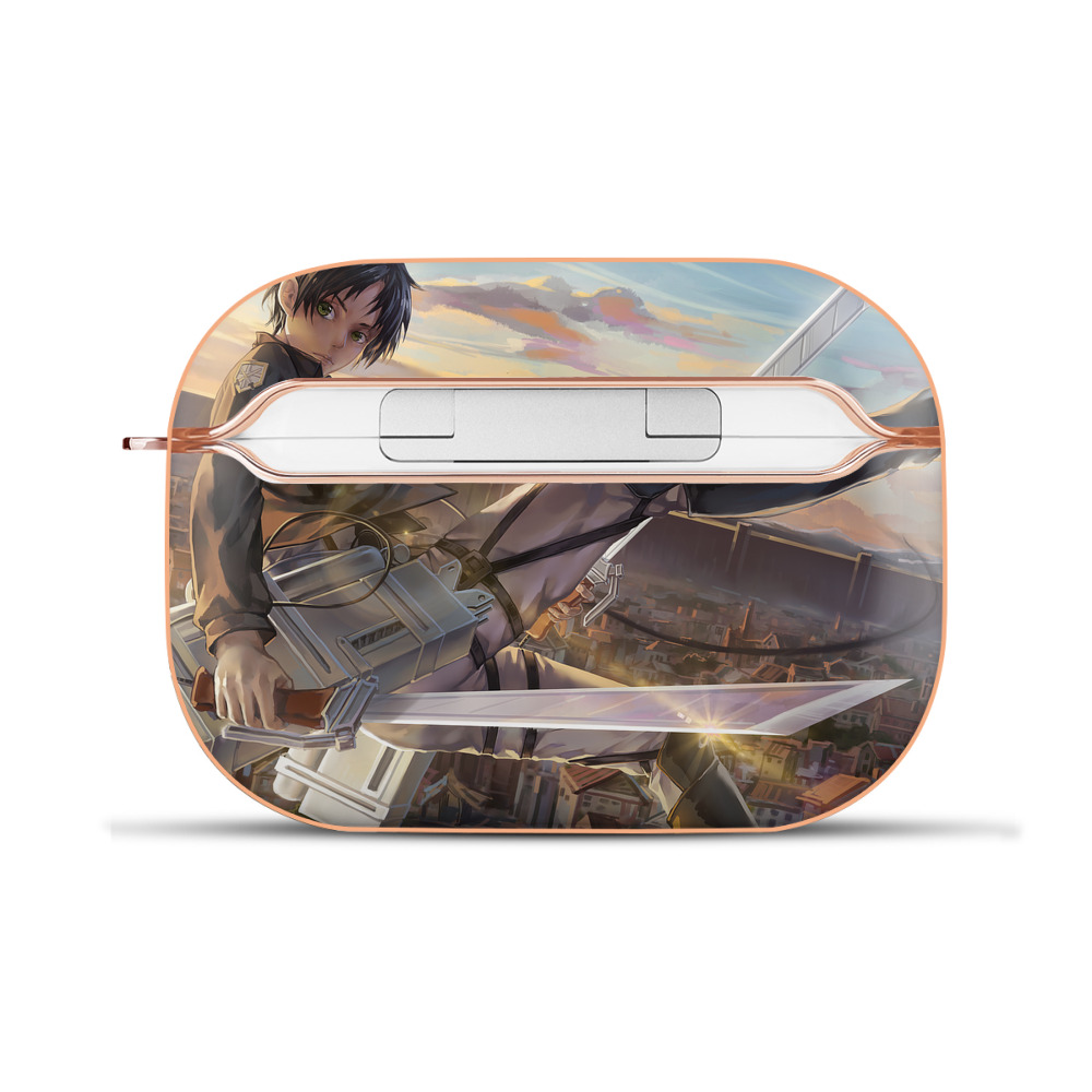 （画像用） 進撃の巨人 Attack on Titan 【AirPods Pro用】ハードシェル保護ケース｜耐衝撃・防指紋・カラビナ付き商品仕様