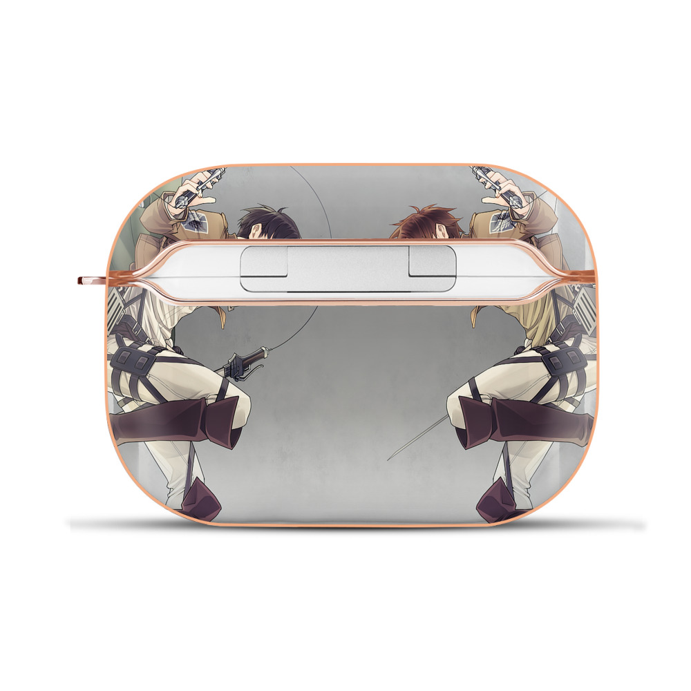 （画像用） 進撃の巨人 Attack on Titan 【AirPods Pro用】ハードシェル保護ケース｜耐衝撃・防指紋・カラビナ付き商品仕様