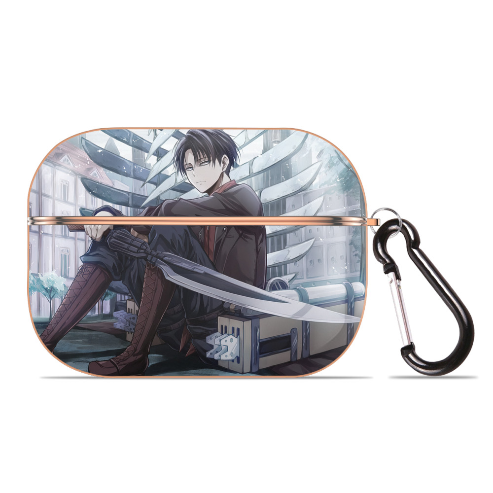（画像用） 進撃の巨人 Attack on Titan 【AirPods Pro用】ハードシェル保護ケース｜耐衝撃・防指紋・カラビナ付き商品仕様