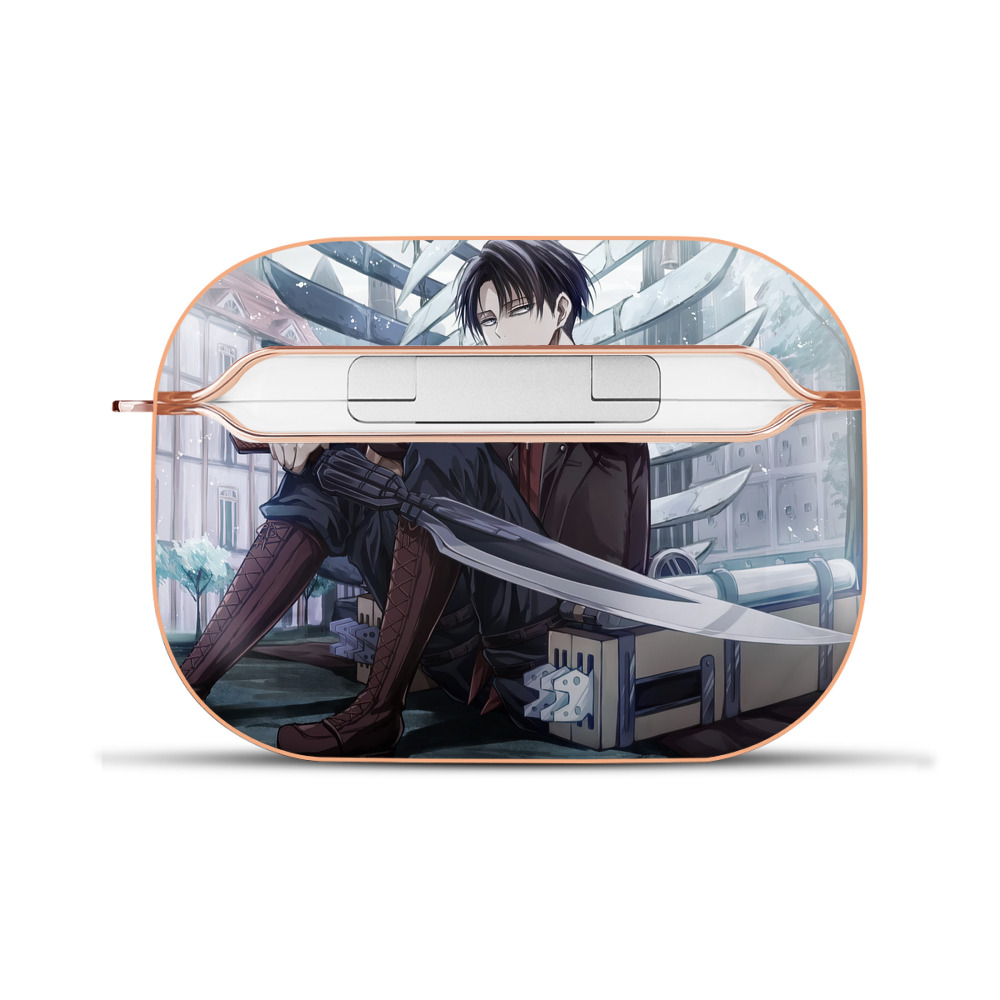 （画像用） 進撃の巨人 Attack on Titan 【AirPods Pro用】ハードシェル保護ケース｜耐衝撃・防指紋・カラビナ付き商品仕様