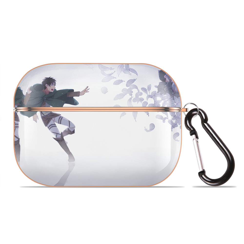 （画像用） 進撃の巨人 Attack on Titan 【AirPods Pro用】ハードシェル保護ケース｜耐衝撃・防指紋・カラビナ付き商品仕様