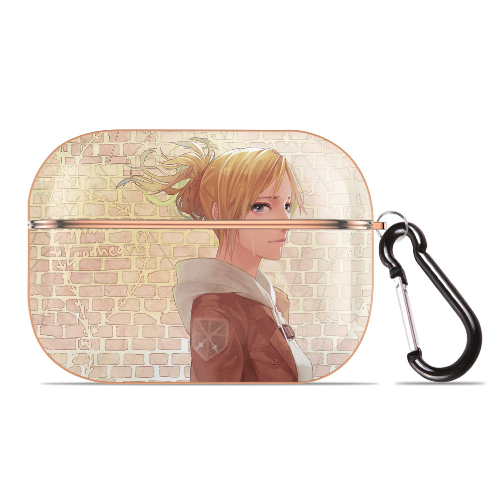 （画像用） 進撃の巨人 Attack on Titan 【AirPods Pro用】ハードシェル保護ケース｜耐衝撃・防指紋・カラビナ付き商品仕様
