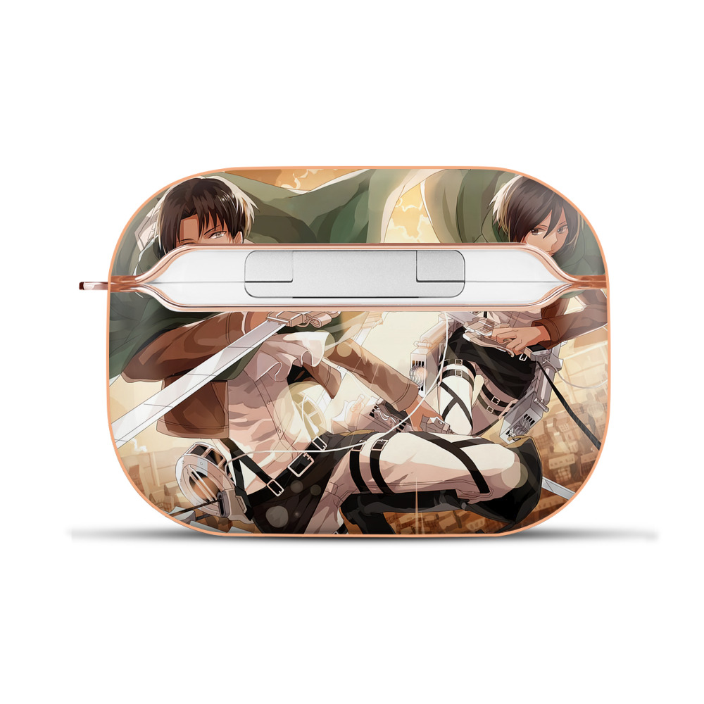 （画像用） 進撃の巨人 Attack on Titan 【AirPods Pro用】ハードシェル保護ケース｜耐衝撃・防指紋・カラビナ付き商品仕様