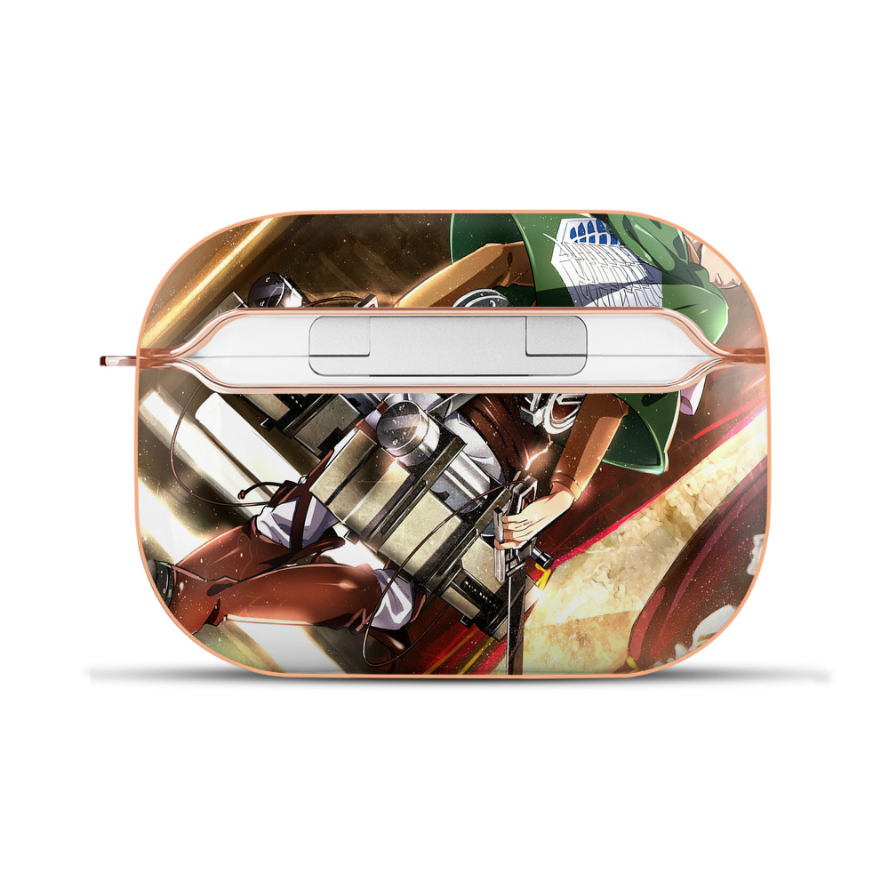 （画像用） 進撃の巨人 Attack on Titan 【AirPods Pro用】ハードシェル保護ケース｜耐衝撃・防指紋・カラビナ付き商品仕様
