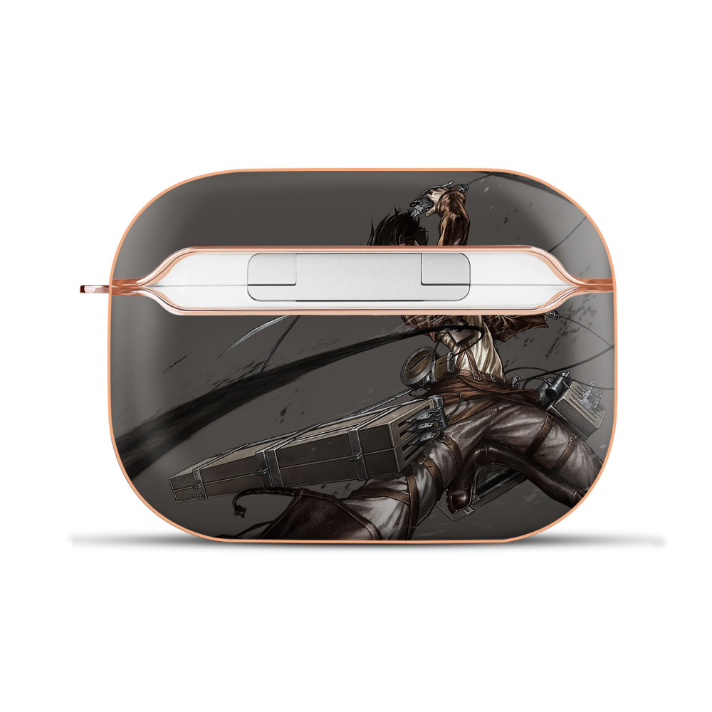 （画像用） 進撃の巨人 Attack on Titan 【AirPods Pro用】ハードシェル保護ケース｜耐衝撃・防指紋・カラビナ付き商品仕様