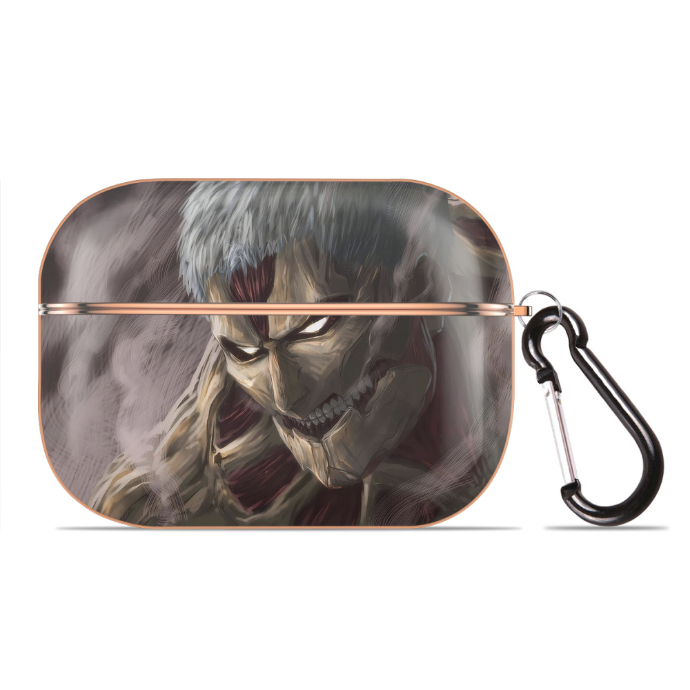 （画像用） 進撃の巨人 Attack on Titan 【AirPods Pro用】ハードシェル保護ケース｜耐衝撃・防指紋・カラビナ付き商品仕様