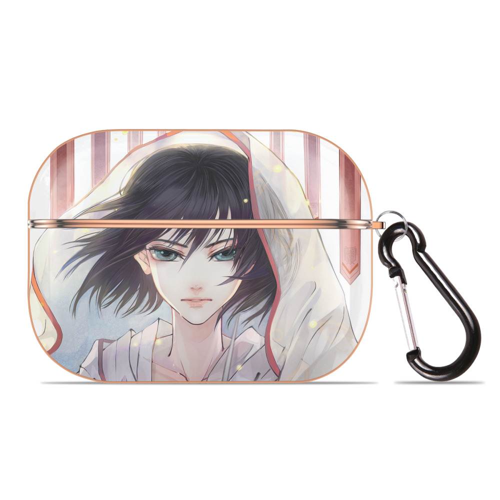 （画像用） 進撃の巨人 Attack on Titan 【AirPods Pro用】ハードシェル保護ケース｜耐衝撃・防指紋・カラビナ付き商品仕様