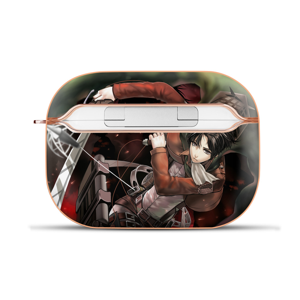 （画像用） 進撃の巨人 Attack on Titan 【AirPods Pro用】ハードシェル保護ケース｜耐衝撃・防指紋・カラビナ付き商品仕様