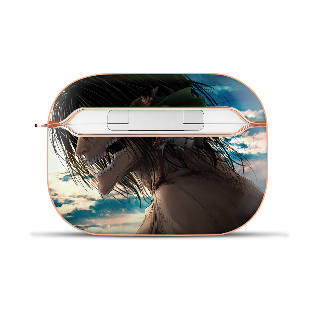 （画像用） 進撃の巨人 Attack on Titan 【AirPods Pro用】ハードシェル保護ケース｜耐衝撃・防指紋・カラビナ付き商品仕様