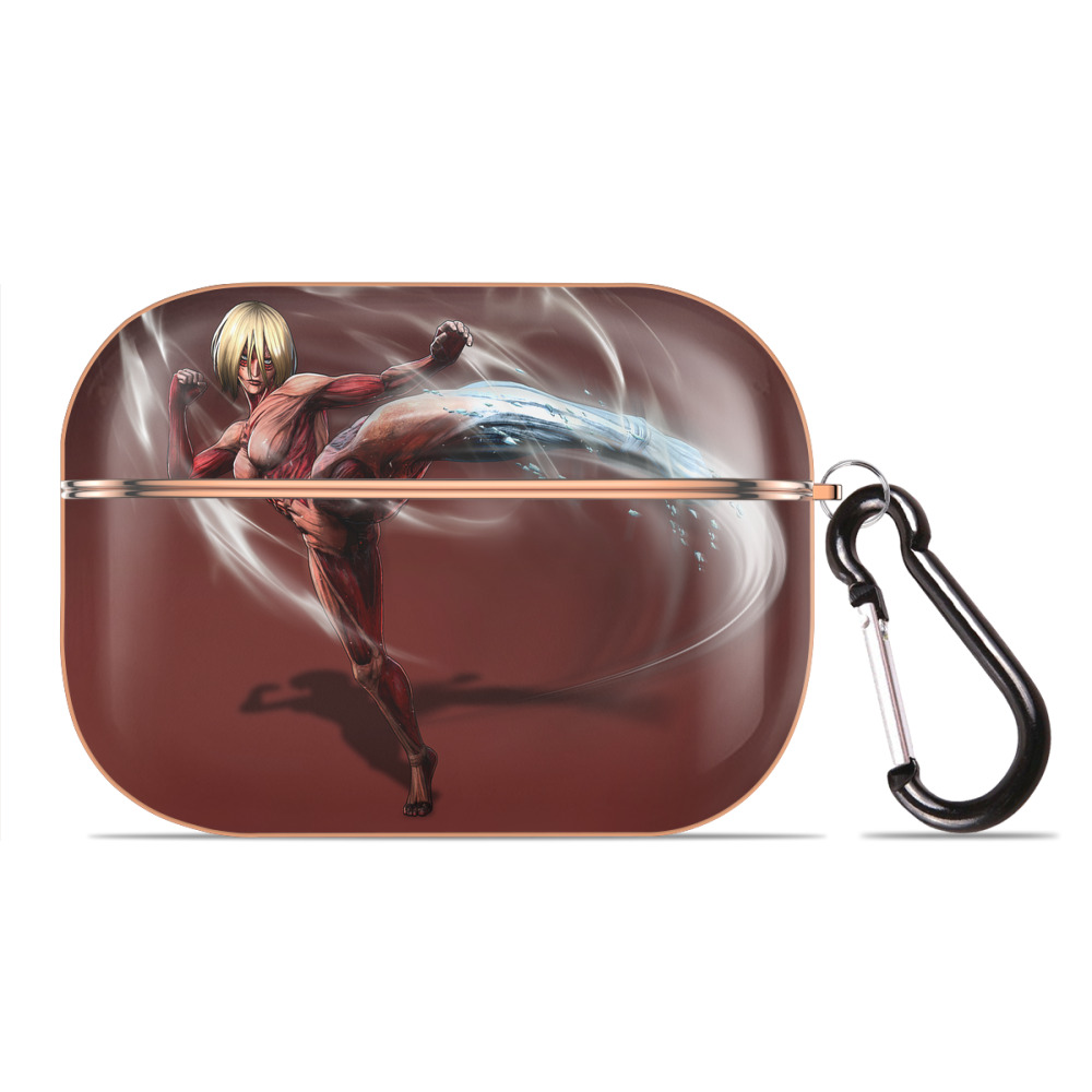 （画像用） 進撃の巨人 Attack on Titan 【AirPods Pro用】ハードシェル保護ケース｜耐衝撃・防指紋・カラビナ付き商品仕様