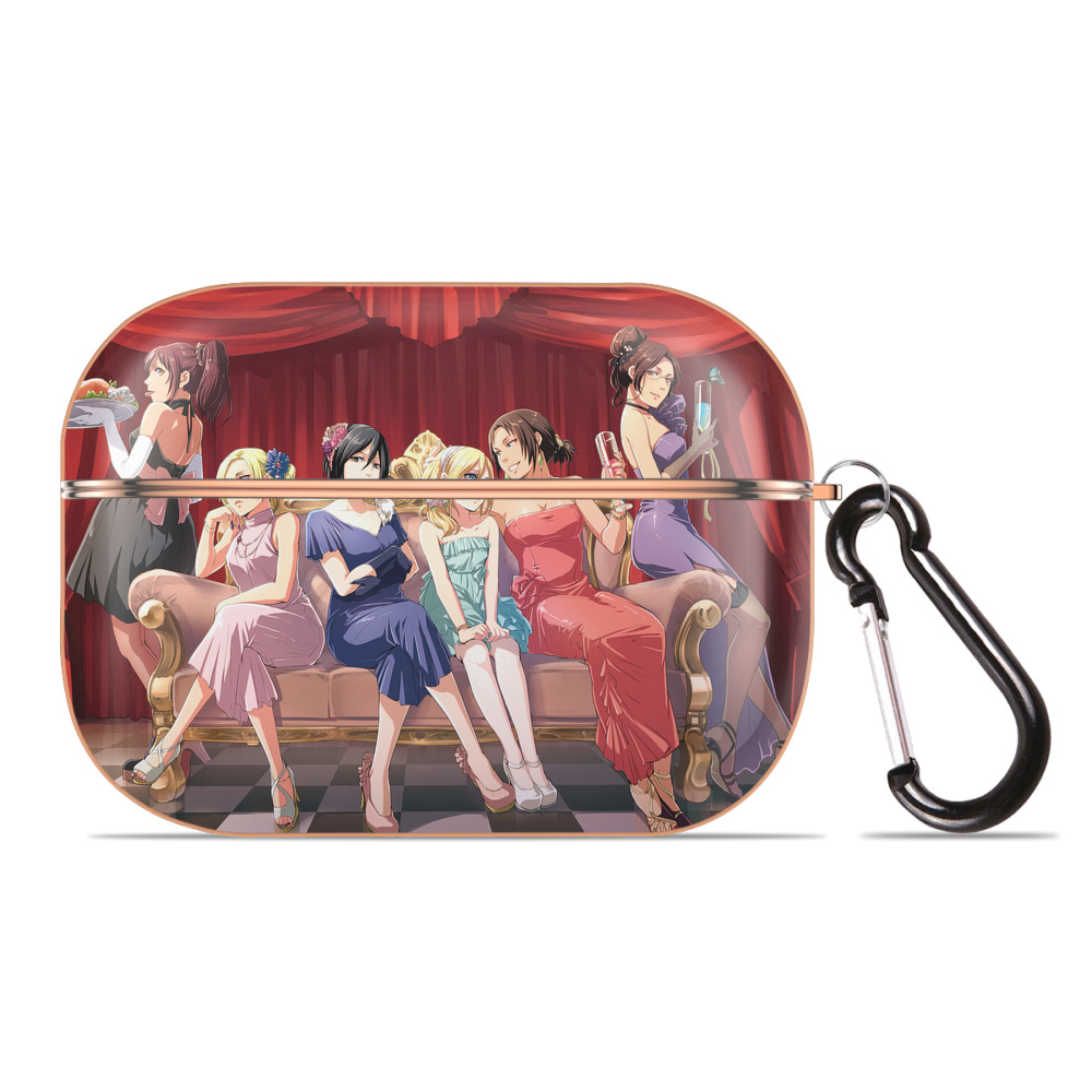 （画像用） 進撃の巨人 Attack on Titan 【AirPods Pro用】ハードシェル保護ケース｜耐衝撃・防指紋・カラビナ付き商品仕様