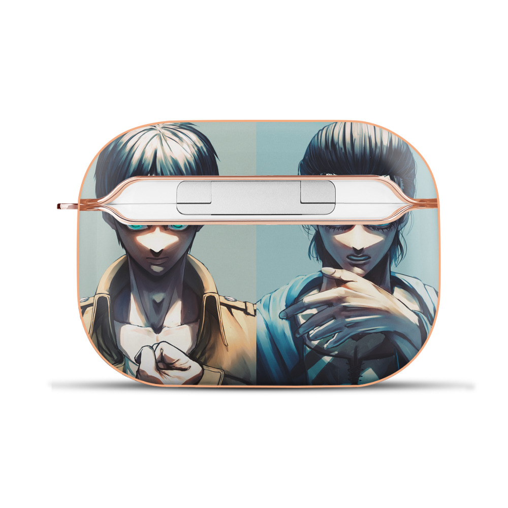 （画像用） 進撃の巨人 Attack on Titan 【AirPods Pro用】ハードシェル保護ケース｜耐衝撃・防指紋・カラビナ付き商品仕様