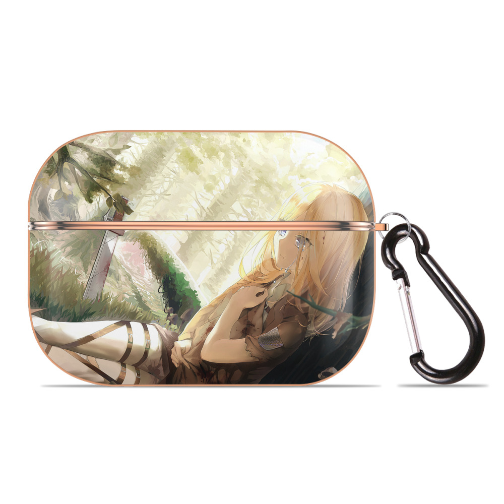 （画像用） 進撃の巨人 Attack on Titan 【AirPods Pro用】ハードシェル保護ケース｜耐衝撃・防指紋・カラビナ付き商品仕様