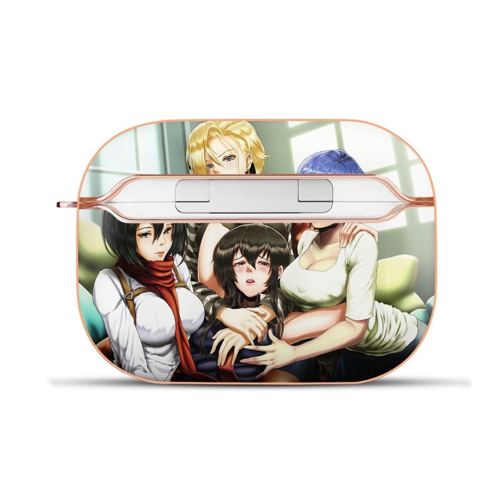 （画像用） 進撃の巨人 Attack on Titan 【AirPods Pro用】ハードシェル保護ケース｜耐衝撃・防指紋・カラビナ付き商品仕様