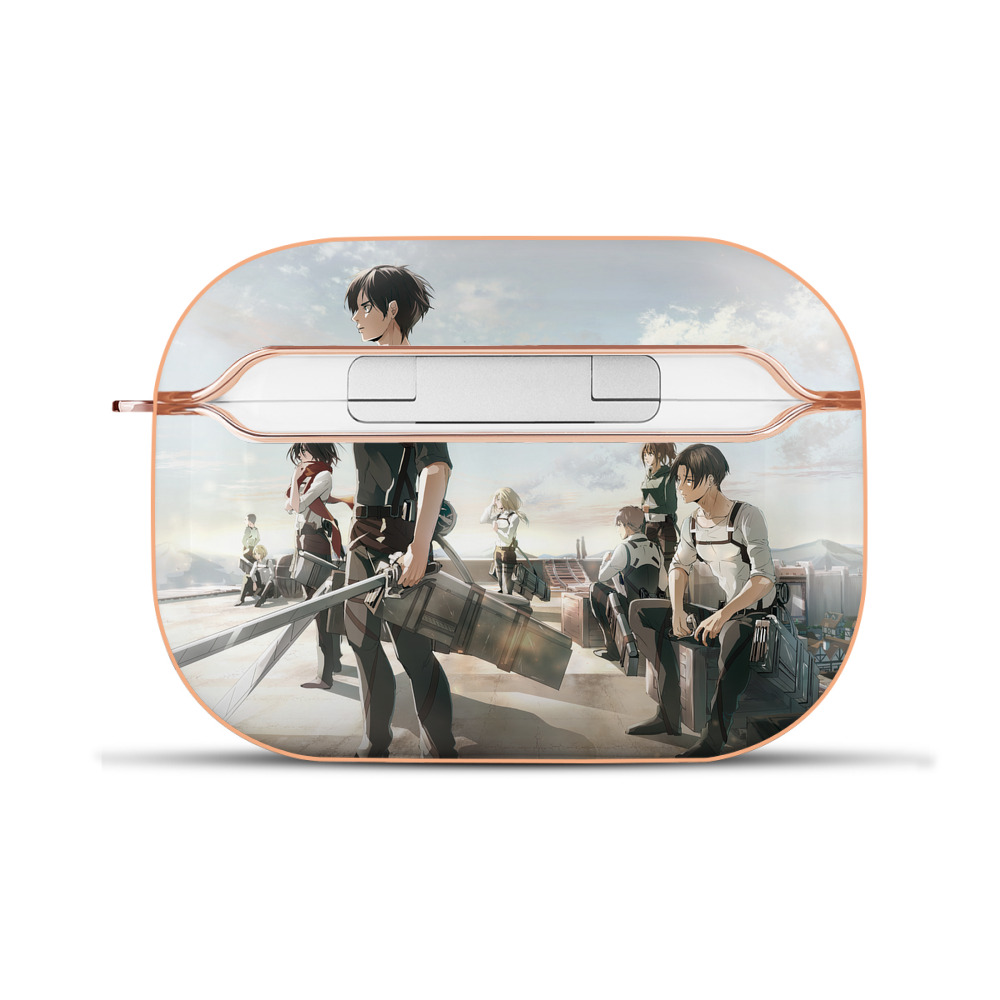 （画像用） 進撃の巨人 Attack on Titan 【AirPods Pro用】ハードシェル保護ケース｜耐衝撃・防指紋・カラビナ付き商品仕様