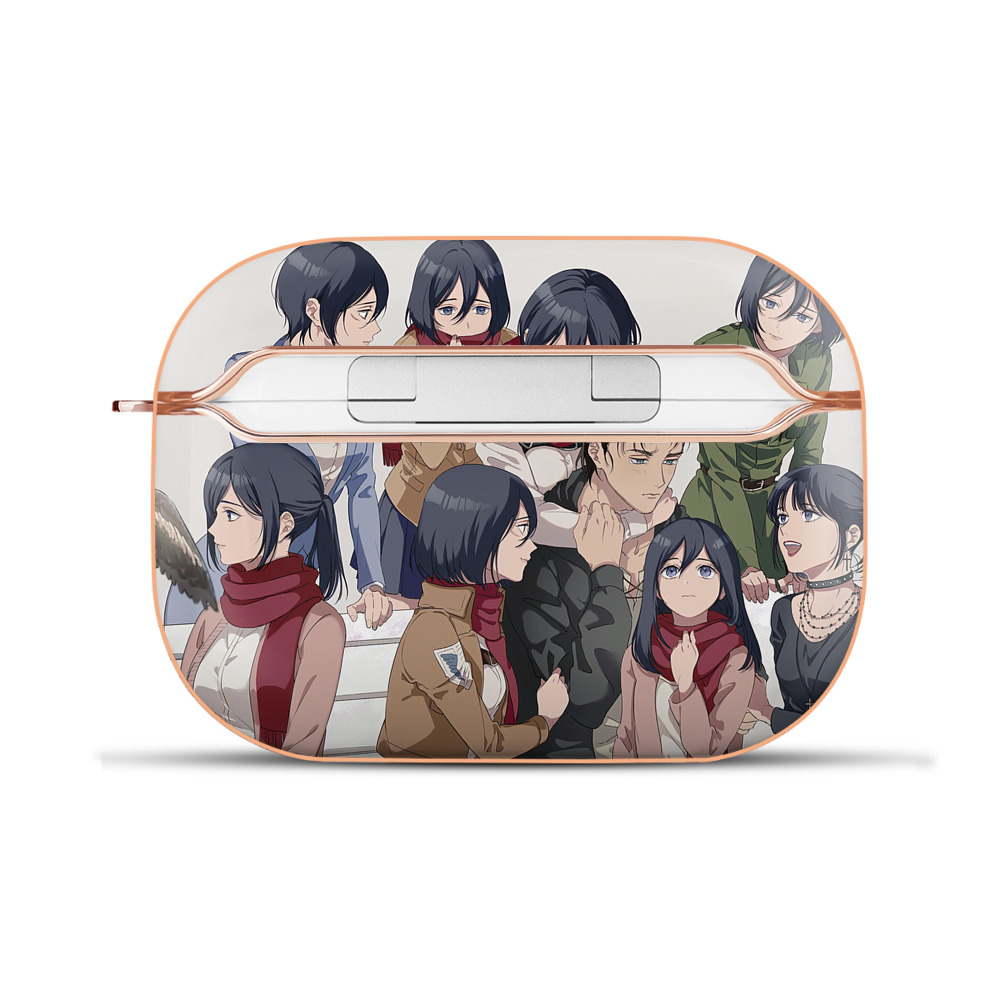 （画像用） 進撃の巨人 Attack on Titan 【AirPods Pro用】ハードシェル保護ケース｜耐衝撃・防指紋・カラビナ付き商品仕様