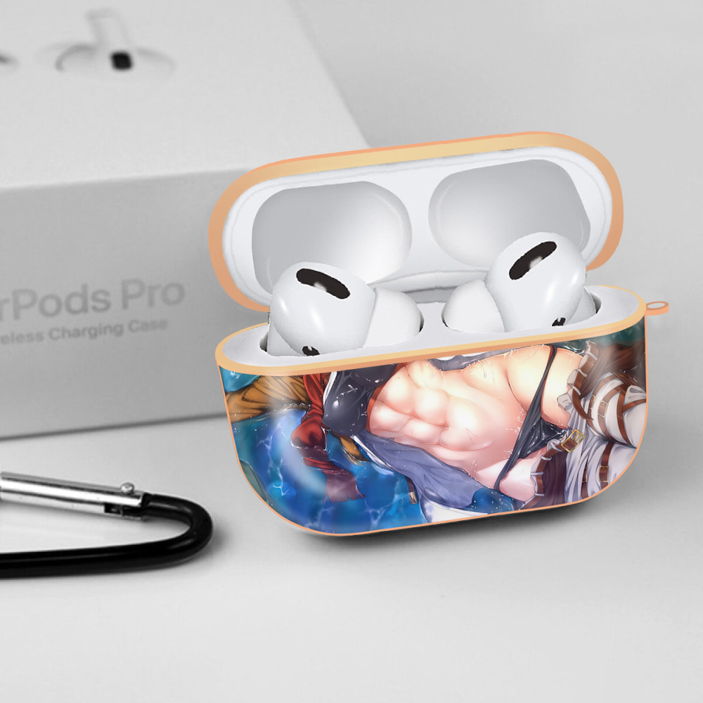 進撃の巨人 Attack on Titan 【AirPods Pro用】ハードシェル保護ケース｜耐衝撃・防指紋・カラビナ付き商品仕様