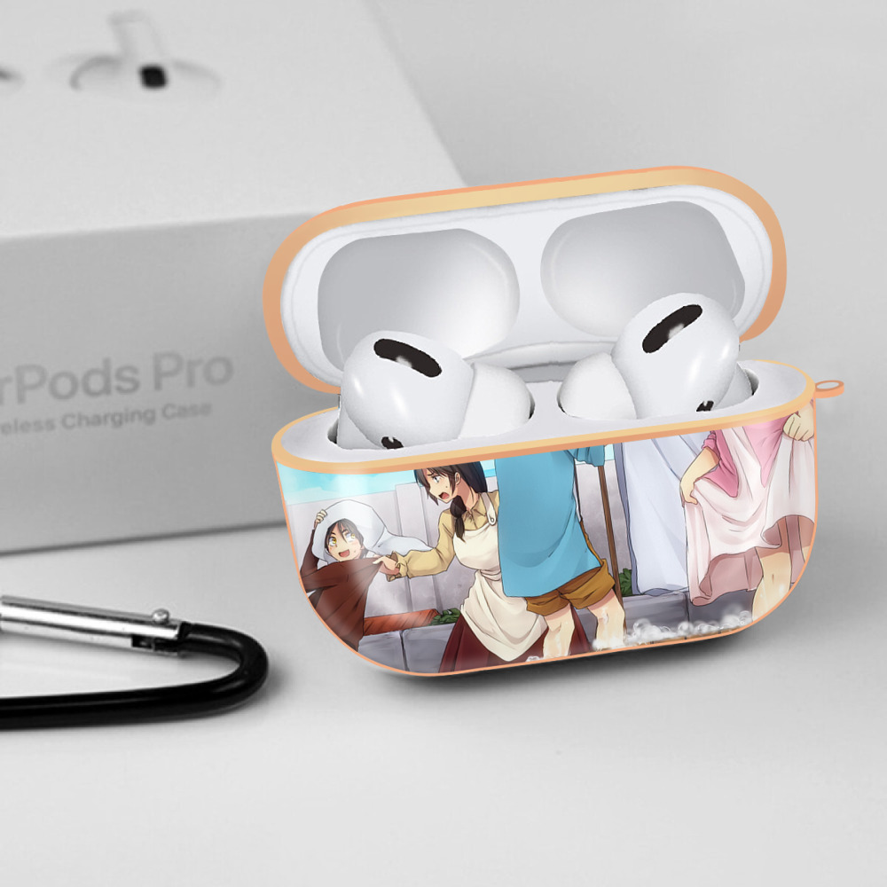 進撃の巨人 Attack on Titan 【AirPods Pro用】ハードシェル保護ケース｜耐衝撃・防指紋・カラビナ付き商品仕様