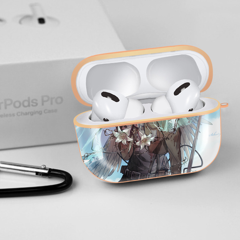 進撃の巨人 Attack on Titan 【AirPods Pro用】ハードシェル保護ケース｜耐衝撃・防指紋・カラビナ付き商品仕様