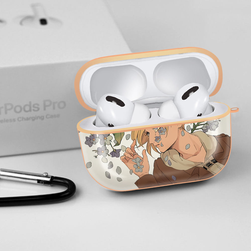 進撃の巨人 Attack on Titan 【AirPods Pro用】ハードシェル保護ケース｜耐衝撃・防指紋・カラビナ付き商品仕様