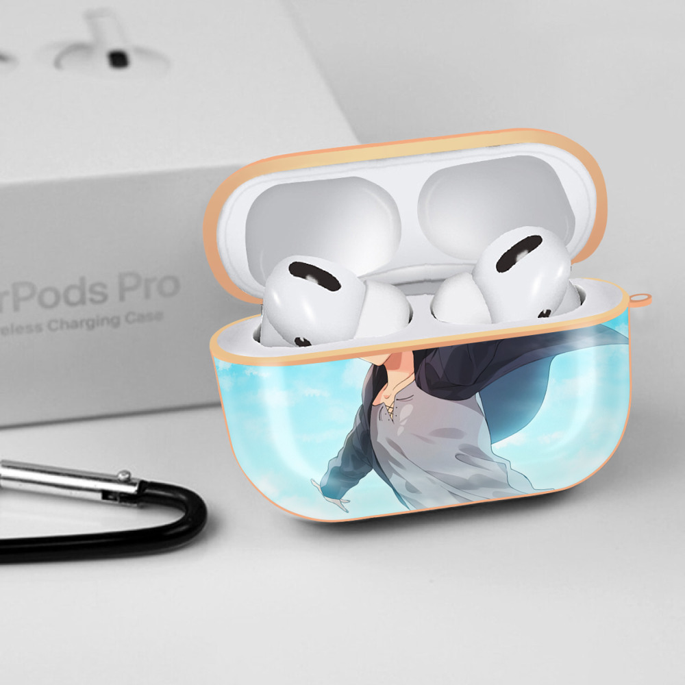 進撃の巨人 Attack on Titan 【AirPods Pro用】ハードシェル保護ケース｜耐衝撃・防指紋・カラビナ付き商品仕様