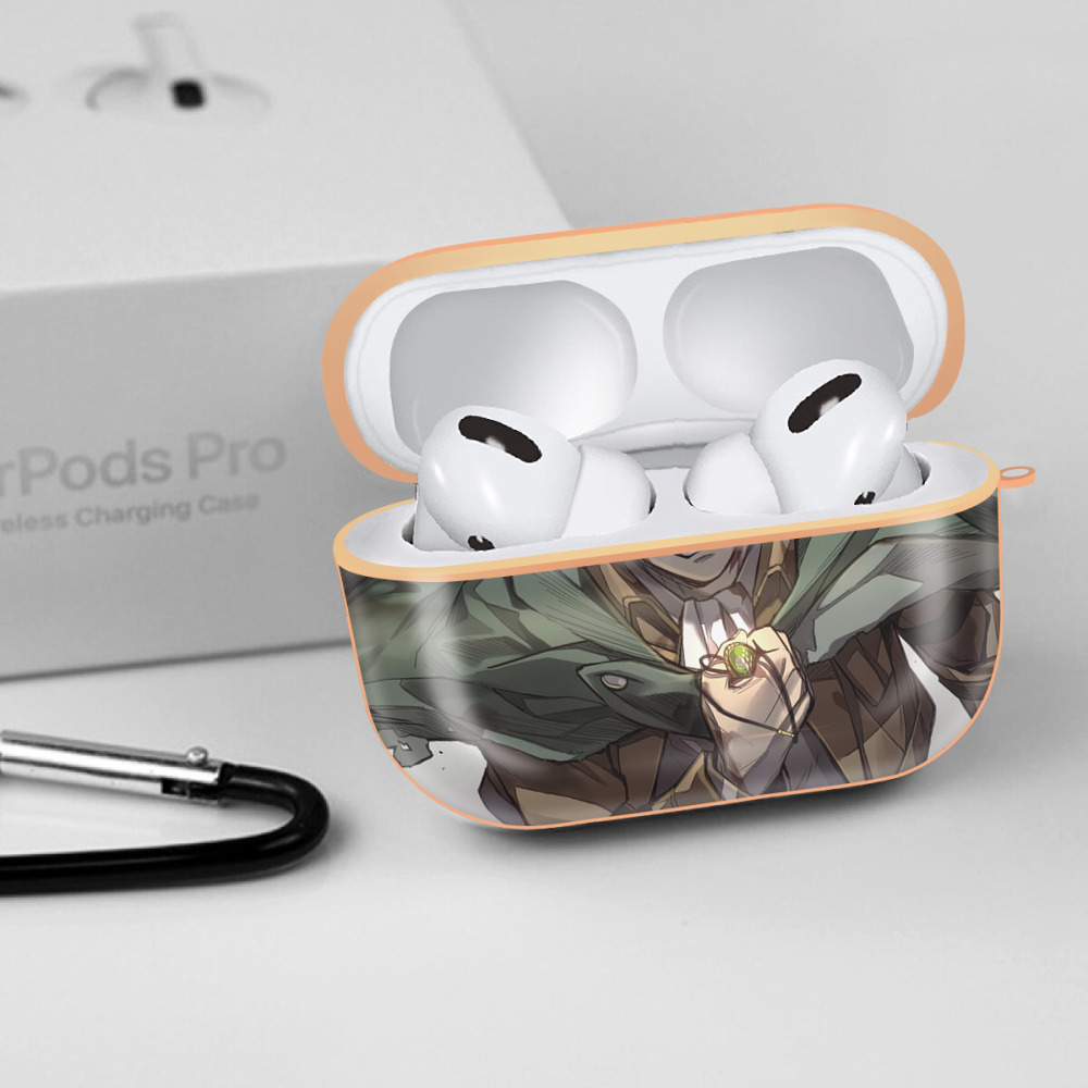 進撃の巨人 Attack on Titan 【AirPods Pro用】ハードシェル保護ケース｜耐衝撃・防指紋・カラビナ付き商品仕様