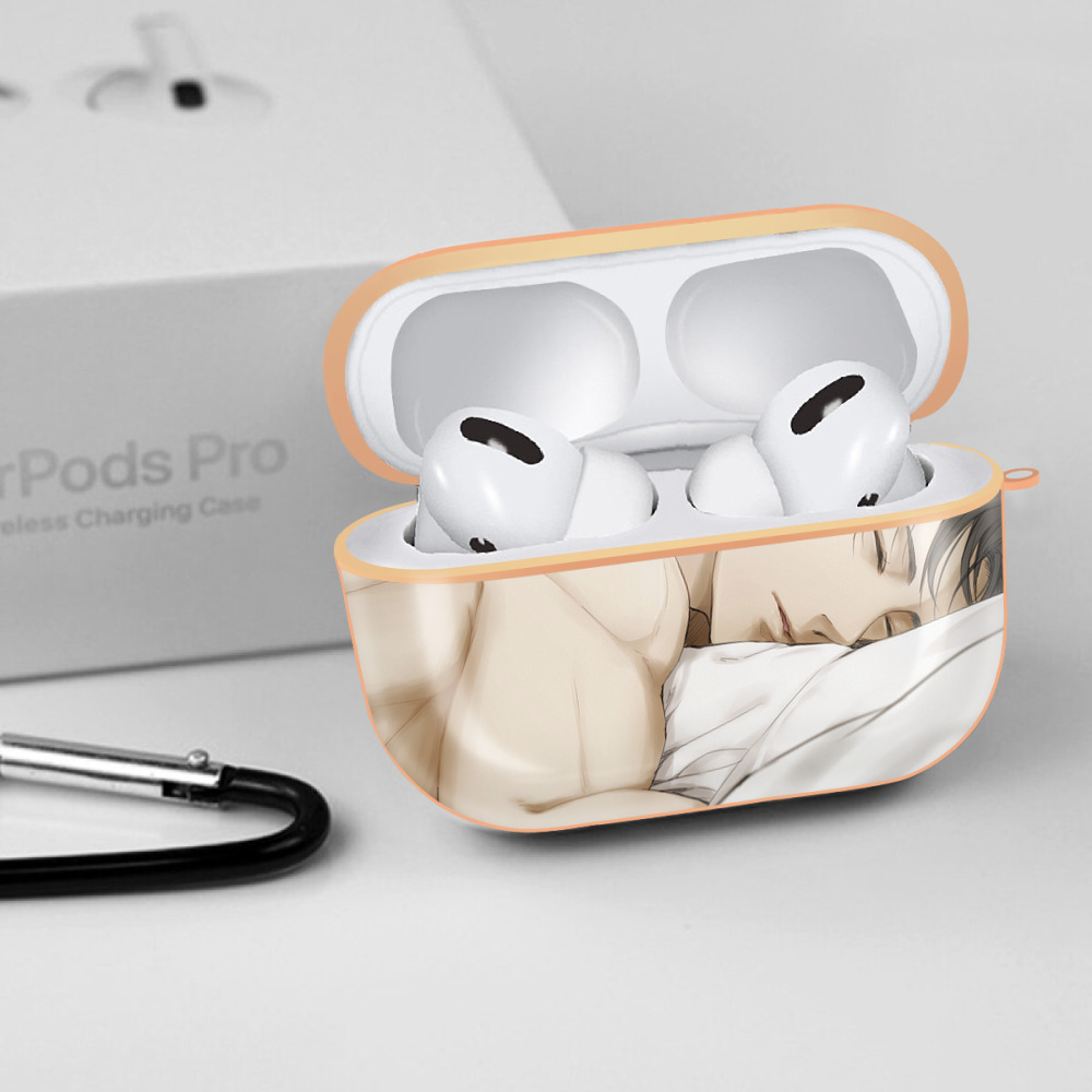 進撃の巨人 Attack on Titan 【AirPods Pro用】ハードシェル保護ケース｜耐衝撃・防指紋・カラビナ付き商品仕様