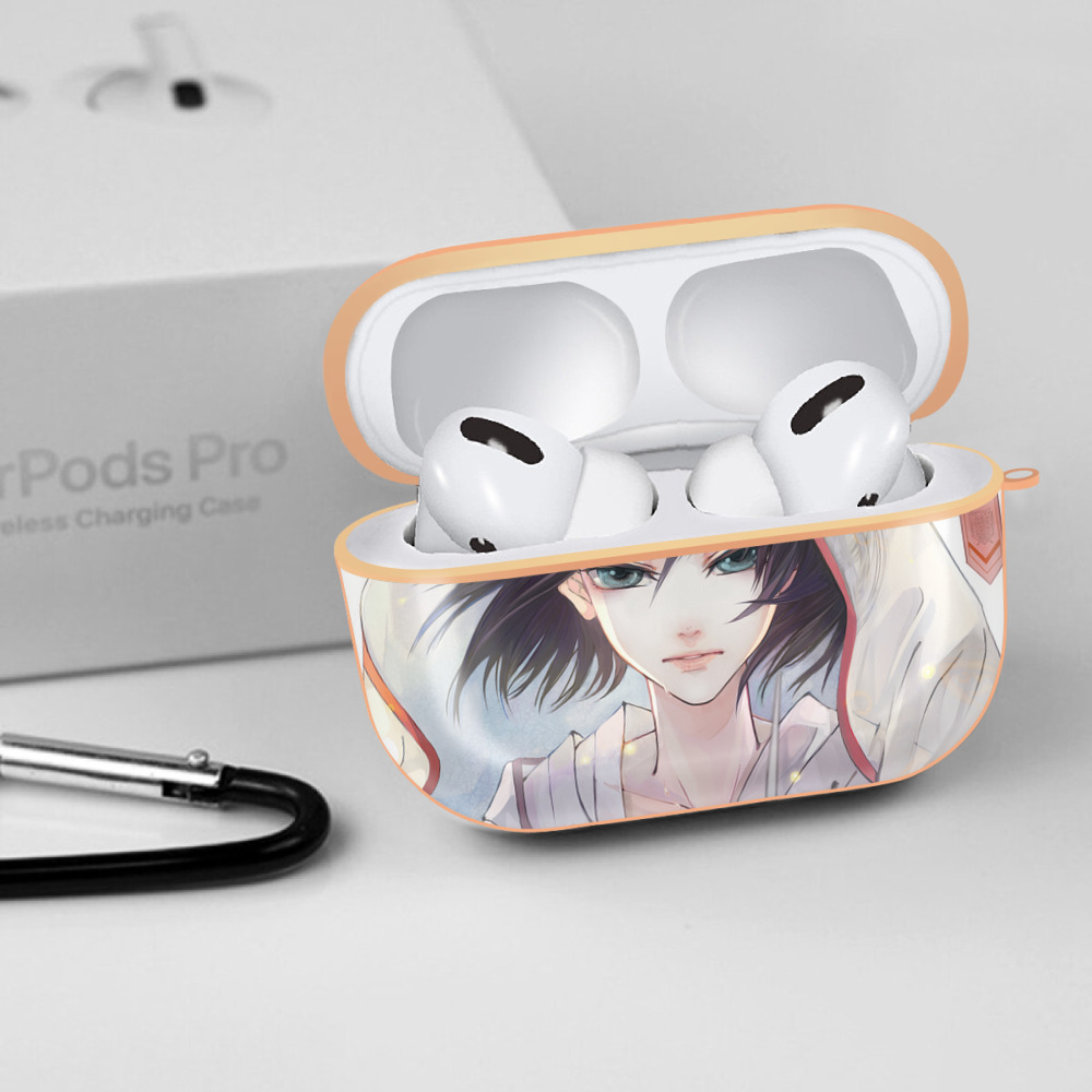 進撃の巨人 Attack on Titan 【AirPods Pro用】ハードシェル保護ケース｜耐衝撃・防指紋・カラビナ付き商品仕様