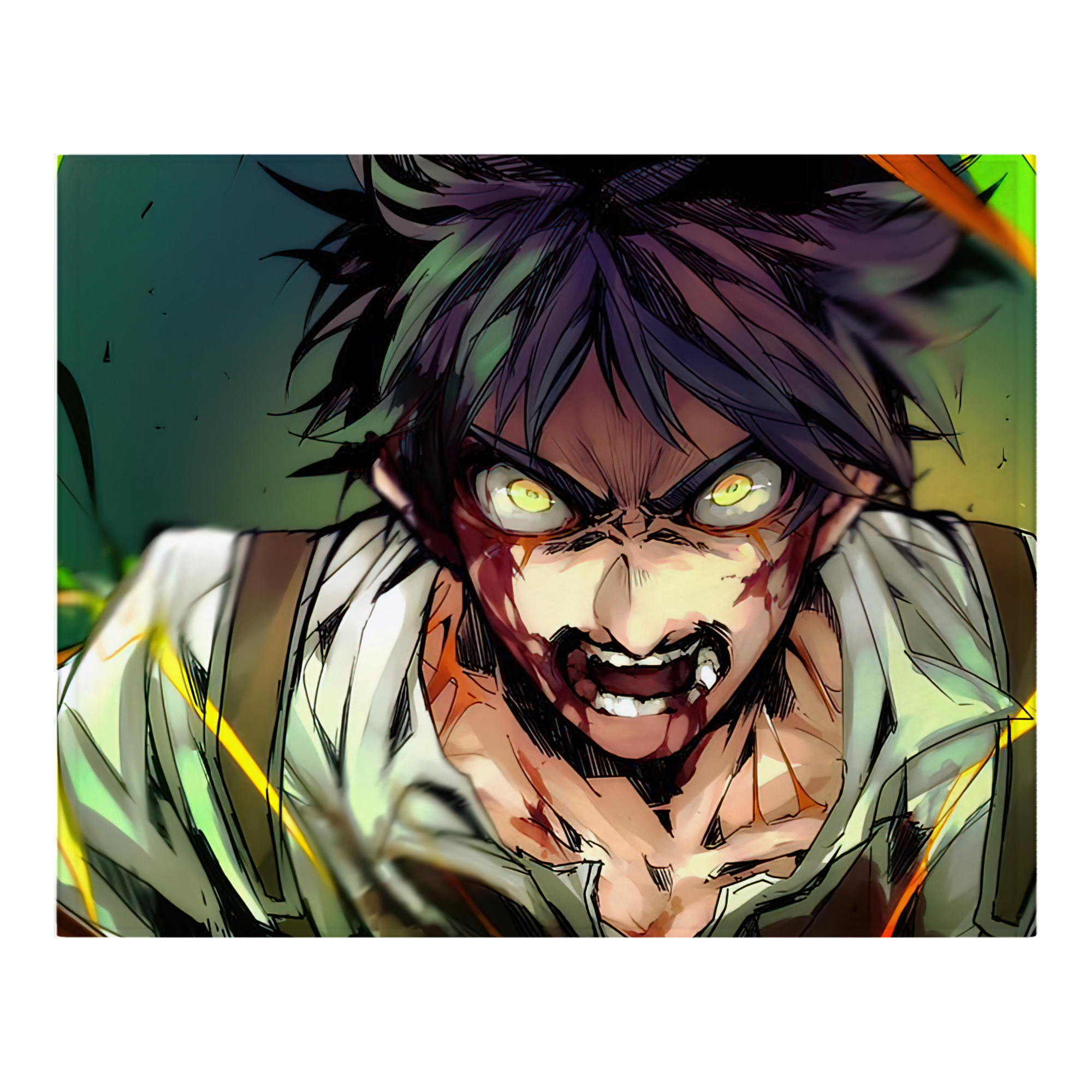 （画像用） 進撃の巨人 Attack on Titan フランネルブランケット・多サイズ対応（横型）