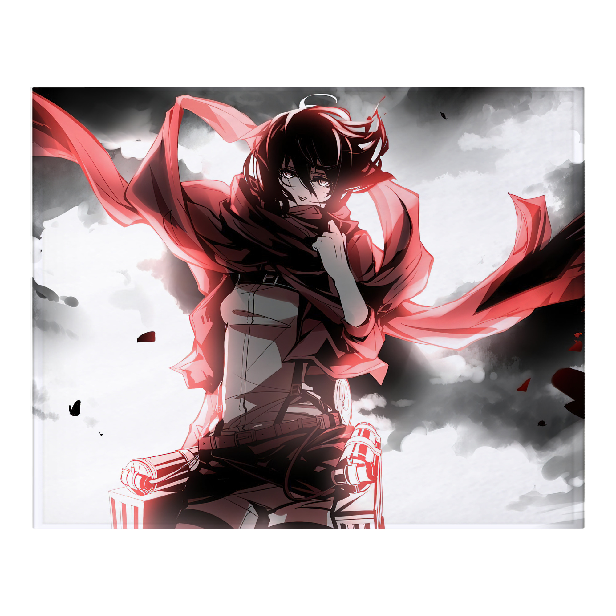 （画像用） 進撃の巨人 Attack on Titan フランネルブランケット・多サイズ対応（横型）