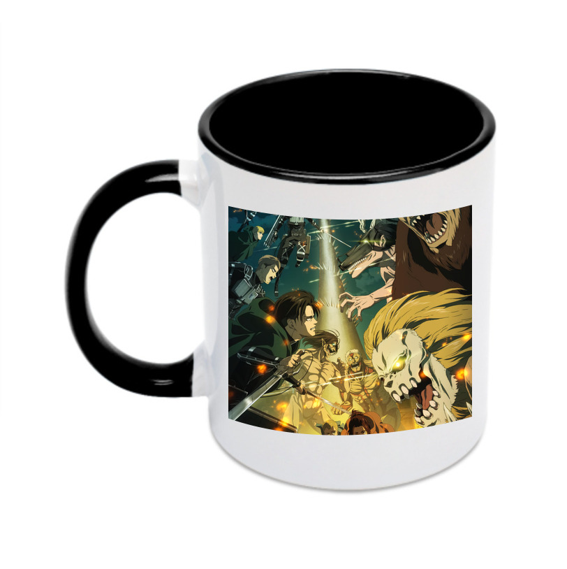 （画像用） 進撃の巨人 Attack on Titan カラーマグカップ