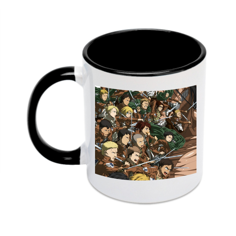 （画像用） 進撃の巨人 Attack on Titan カラーマグカップ