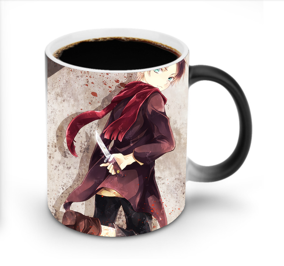 （画像用） 進撃の巨人 Attack on Titan 温度変色マグカップ