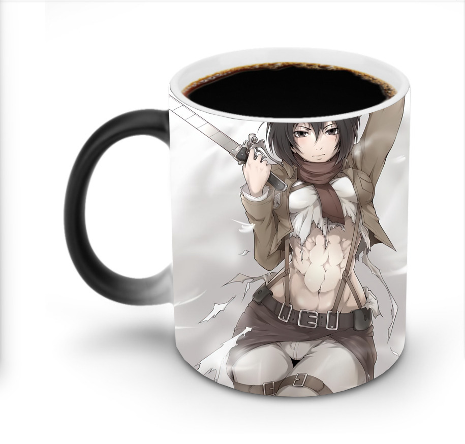 （画像用） 進撃の巨人 Attack on Titan 温度変色マグカップ