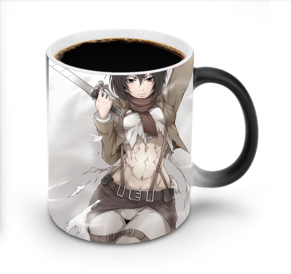 （画像用） 進撃の巨人 Attack on Titan 温度変色マグカップ