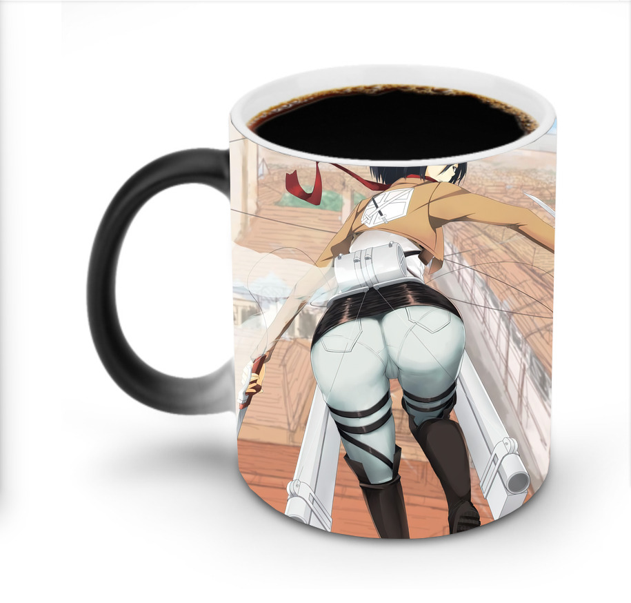 （画像用） 進撃の巨人 Attack on Titan 温度変色マグカップ