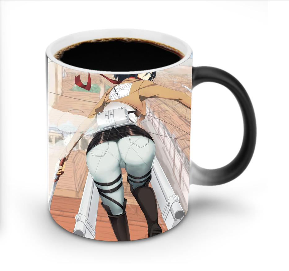 （画像用） 進撃の巨人 Attack on Titan 温度変色マグカップ