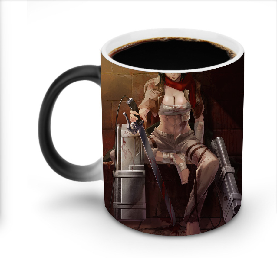 （画像用） 進撃の巨人 Attack on Titan 温度変色マグカップ