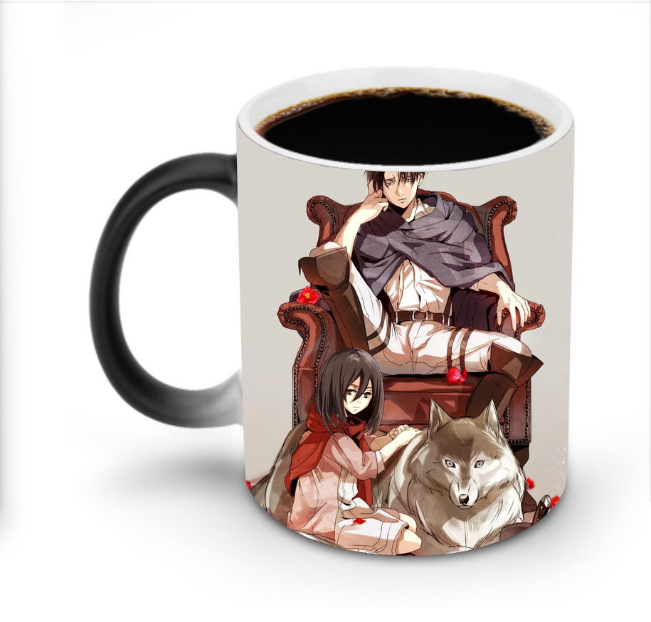 （画像用） 進撃の巨人 Attack on Titan 温度変色マグカップ