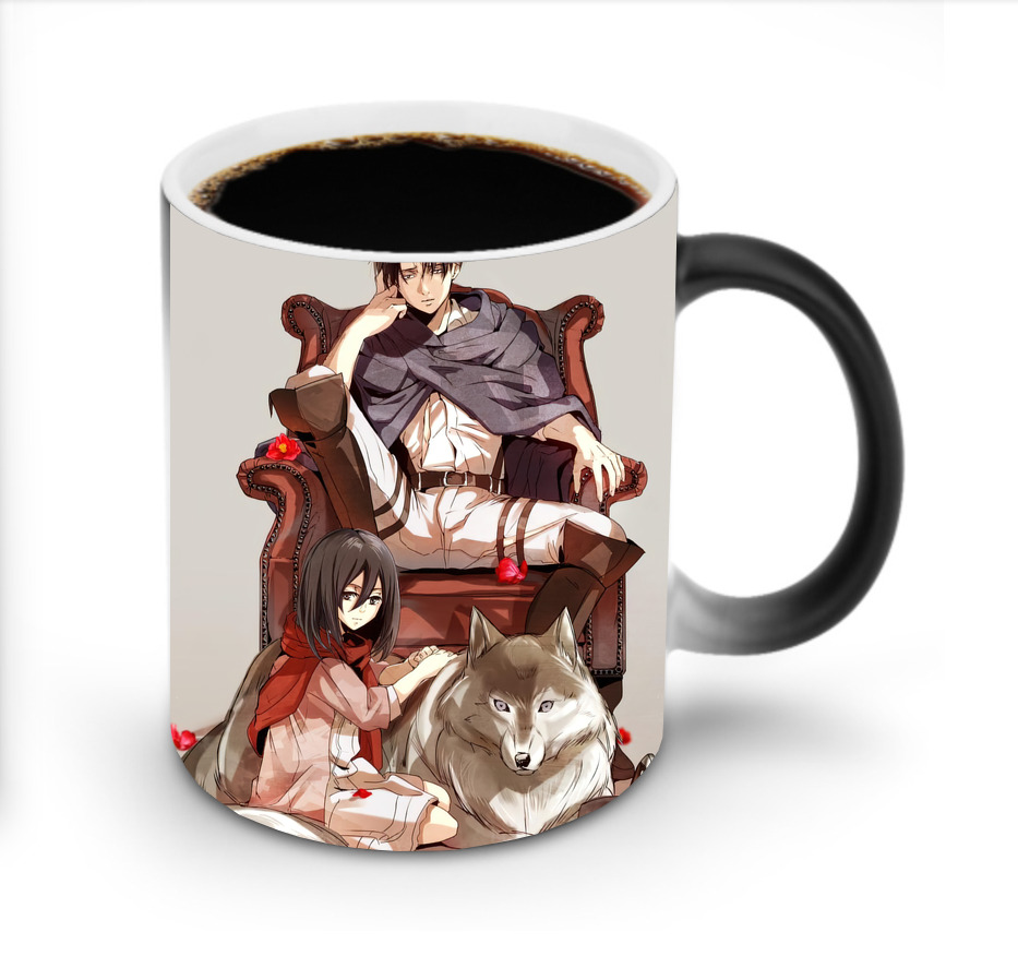 （画像用） 進撃の巨人 Attack on Titan 温度変色マグカップ